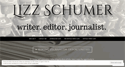 Desktop Screenshot of lizzschumer.com