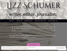 Tablet Screenshot of lizzschumer.com
